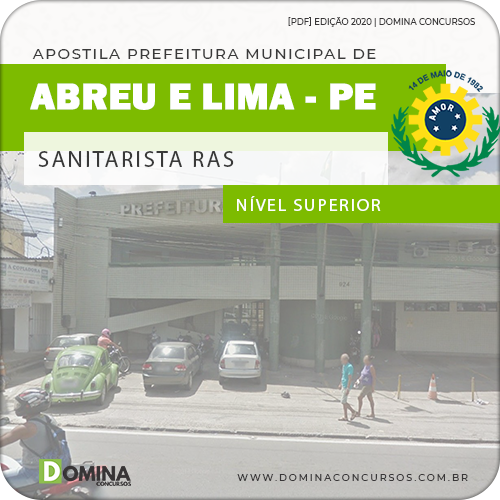 Apostila Pref Abreu e Lima PE 2020 Sanitarista RAS