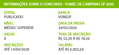 Apostila Fumec Campinas SP 2020 Agente Administrativo