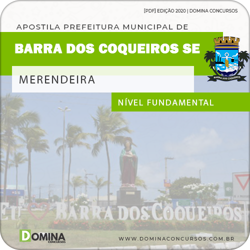 Apostila Pref Barra Coqueiros SE 2020 Merendeira