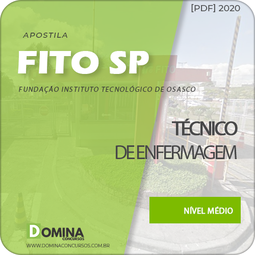 Apostila Concurso FITO Osasco 2020 Técnico de Enfermagem