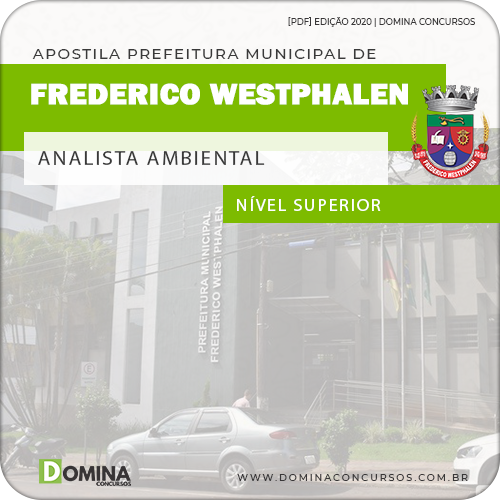 Apostila Pref Frederico Westphalen RS 2020 Analista Ambiental