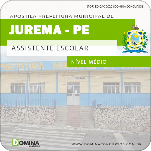 Apostila Concurso Pref Jurema PE 2020 Assistente Escolar