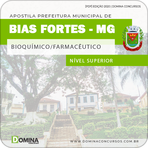 Apostila Pref Bias Fortes MG 2020 Bioquímico Farmacêutico