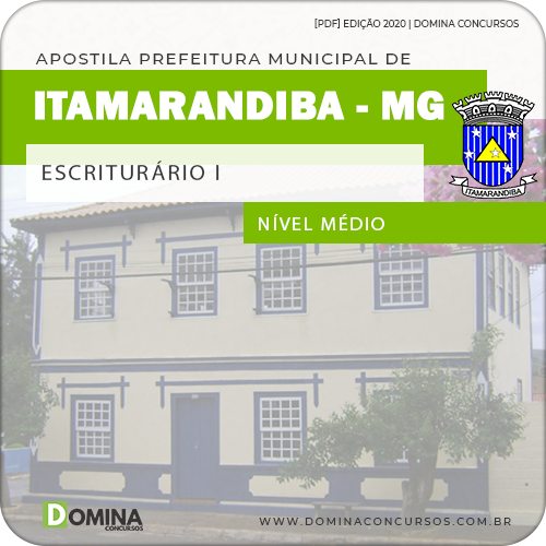 Apostila Concurso Pref Itamarandiba MG 2020 Escriturário I