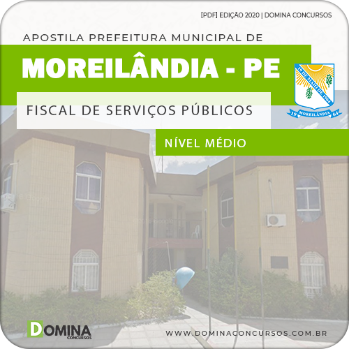 Apostila Pref Moreilândia PE 2020 Fiscal de Serviços Públicos
