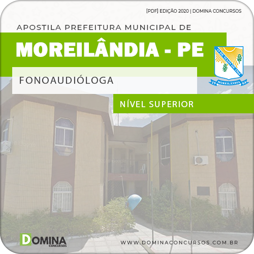 Apostila Concurso Pref Moreilândia PE 2020 Fonoaudióloga