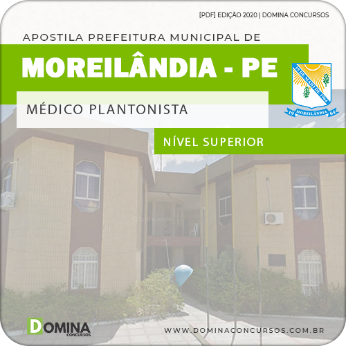 Apostila Concurso Pref Moreilândia PE 2020 Médico Plantonista