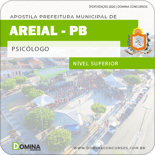 Apostila Concurso Público Pref Areial PB 2020 Psicólogo
