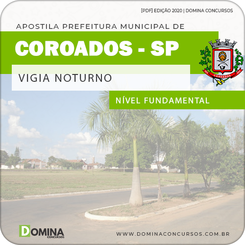 Apostila Concurso Pref Coroado SP 2020 Vigia Noturno