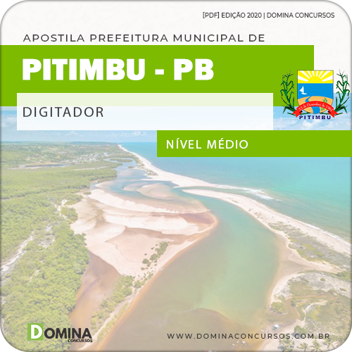 Apostila Concurso Público Pref Pitimbu PB 2020 Digitador