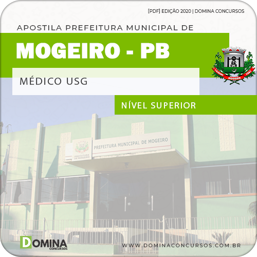 Apostila Concurso Pref Mogeiro PB 2020 Médico USG