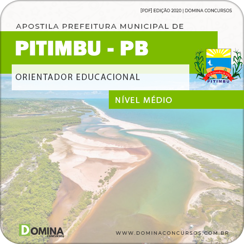Apostila Concurso Pref Pitimbu PB 2020 Orientador Educacional