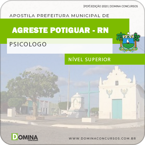 Apostila Concurso Agreste do Potiguar RN 2020 Fisioterapeuta