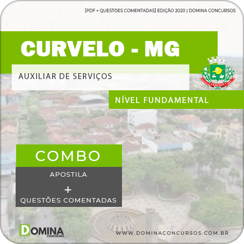 Apostila Concurso Pref Cuvelo MG Auxiliar de Serviços