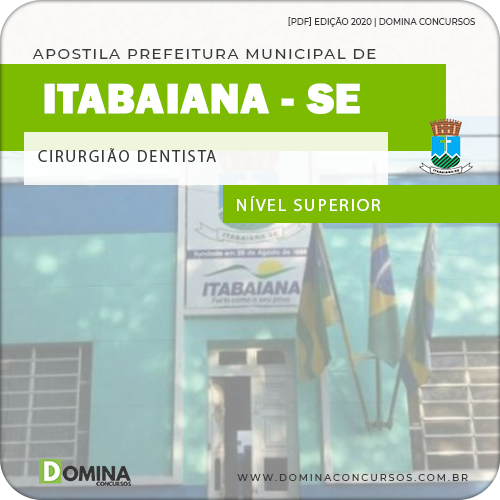 Apostila Concurso Pref Itabaiana SE 2020 Cirurgião Dentista