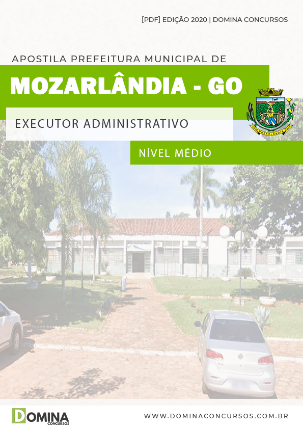 Apostila Pref Mozarlândia GO 2020 Executor Administrativo