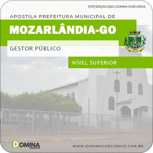 Apostila Concurso Pref Mozarlândia GO 2020 Gestor Público