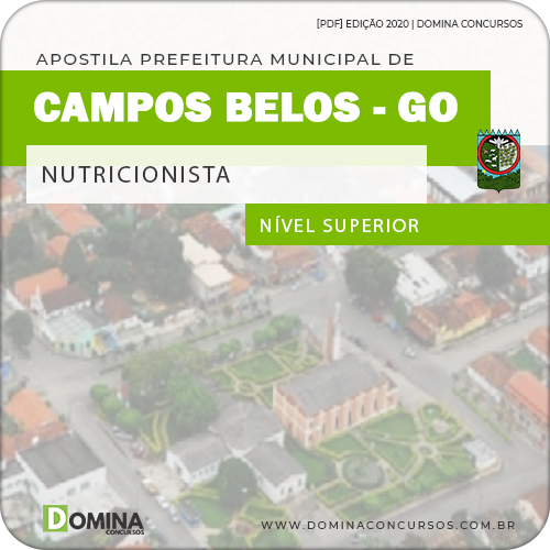 Apostila Concurso Pref Carlinda MT 2020 Nutricionista