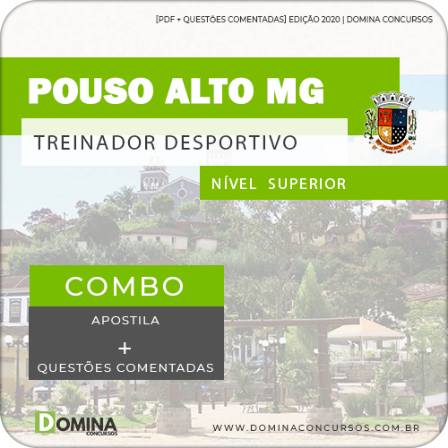 Apostila Pref Pouso Alto MG 2020 Treinador Desportivo