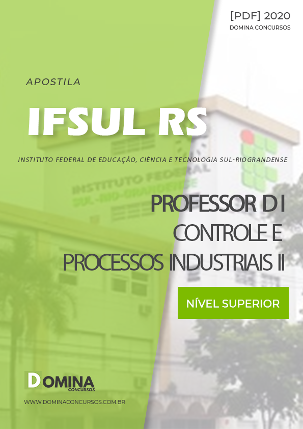Apostila IFSUL RS 2020 Professor D I Controle Processos Industriais II