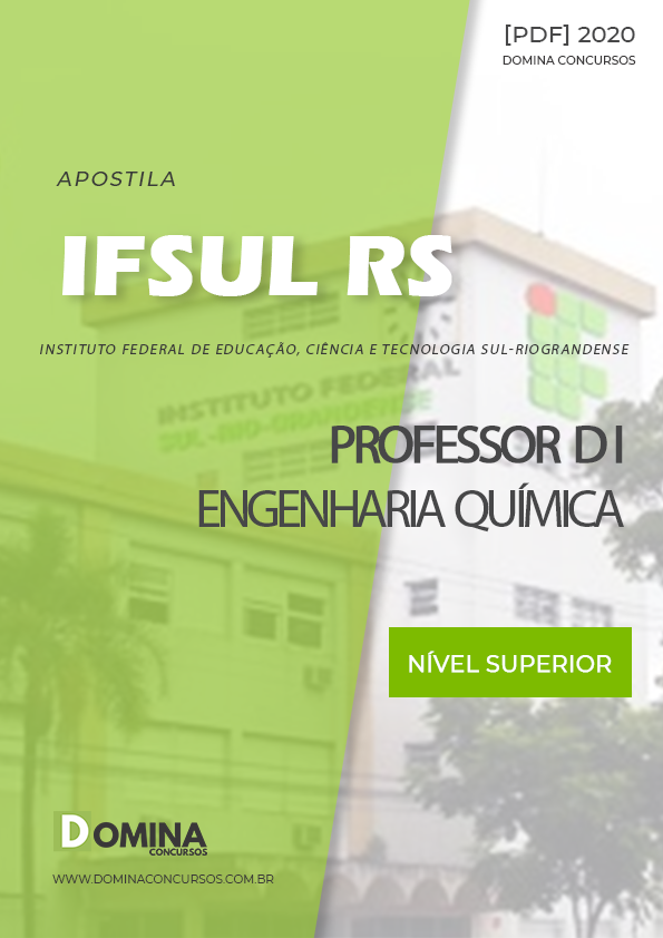 Apostila IFSUL RS 2020 Professor D I Engenharia Química