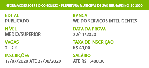 Apostila São Bernardino SC 2020 Agente Combate Endemias