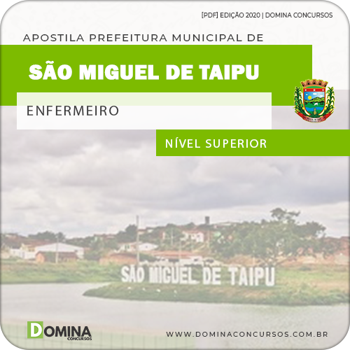 Apostila Concurso Serranópolis GO 2020 Enfermeiro
