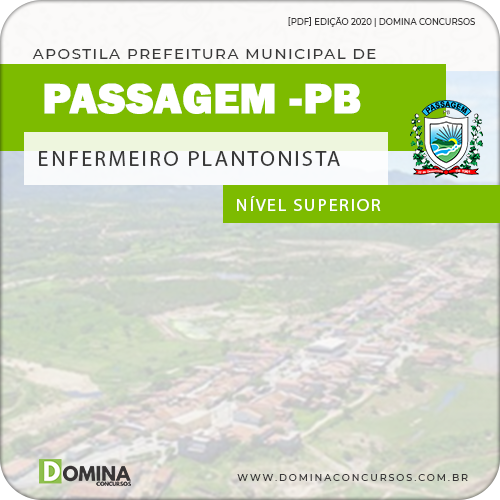 Apostila Concurso Pref Passagem PB 2020 Enfermeiro