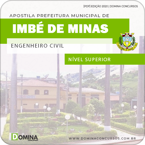 1→ Projeto e Execução de Obras Civis: locação de obra; sondagens; instalações provisórias; canteiro de obras; depósito e armazenamento de materiais; fundações profundas; fundações superficiais; escavações; escoramento; movimento de terras; elementos estruturais; estruturas em concreto armado; estruturas especiais; alvenaria estrutural; formas; armação; concreto; argamassas; alvenarias; esquadrias; ferragens; revestimentos; coberturas; pisos e pavimentações; rodapés, soleiras e peitoris; impermeabilização; pintura; equipamentos e ferramentas. 2→ Materiais de Construção Civil: aglomerantes: gesso, cal, cimento Portland; agregados; argamassa; concreto; dosagem; tecnologia do concreto; aço; madeira; materiais cerâmicos; vidros; tintas e vernizes; ensaios e controles tecnológicos. 3→ Mecânica dos Solos: origem e formação dos solos; índices físicos; caracterização de solos; propriedades dos solos arenosos e argilosos; pressões nos solos; prospecção geotécnica; permeabilidade dos solos; compactação dos solos; terra; estrutura de arrimo; estabilidade de taludes; estabilidade das fundações superficiais e estabilidade das fundações profundas. 4→ Resistência dos Materiais: tensões normais e tangenciais: deformações; teoria da elasticidade; análise de tensões; tensões principais; equilíbrio de tensões; compatibilidade de deformações; relações tensão x deformação – Lei de Hooke; Círculo de Mohr; tração e compressão; flexão simples; flexão composta; torção; cisalhamento e flambagem. 5→ Análise Estrutural: esforços seccionais – esforço normal, esforço cortante e momento fletor; relação entre esforços; apoios e vínculos; diagramas de esforços; estudo das estruturas isostáticas (vigas simples, vigas gerber, quadros). 6→ Dimensionamento do Concreto Armado: características mecânicas e reológicas do concreto; tipos de aços para concreto armado; fabricação do aço; características mecânicas do aço; concreto armado – fundamentos; estados limites; aderência; ancoragem e emendas em barras de armação; detalhamento de armação em concreto armado. 7→ Instalações Prediais: instalações elétricas; instalações hidráulicas; instalações de esgoto; instalações de telefone e instalações se refere a obras e serviços de engenharia. 8→ Topografia: conceitos fundamentais; levantamentos planimétricos e altimétricos; medições de ângulos e distâncias; escalas; instrumentos topográficos; cálculo de áreas e volumes; representações (desenho topográfico); nivelamento; curvas de nível. 9→ Engenharia de custos: planejamento de obras; cronogramas; orçamentos (levantamento de quantidades, custos unitários, diretos e indiretos, planilhas); análise de custos; acompanhamento e controle de custos e serviços; medições de serviços. 10→ Segurança e higiene no trabalho: segurança na construção civil; proteção coletiva e individual; ergonomia; riscos ambientais (químicos, físicos, biológicos, mecânicos); riscos em eletricidade, em transporte e em movimentação de materiais. 11→ Representação e interpretação de projetos: arquitetura; instalações; fundações; estruturas.