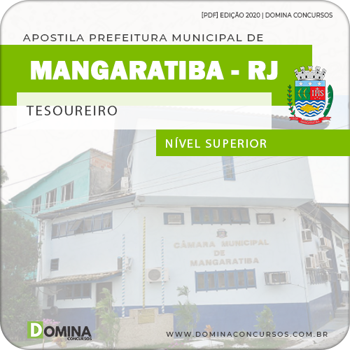 Apostila Concurso Câmara Mangaratiba RJ 2020 Tesoureiro