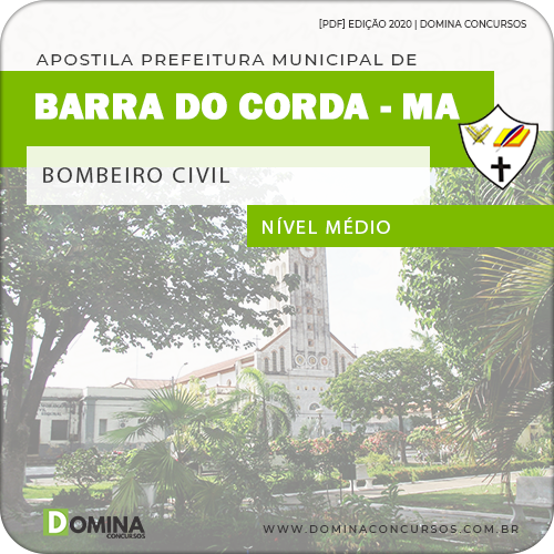 Apostila Concurso Pref Barra Corda MA 2020 Bombeiro Civil