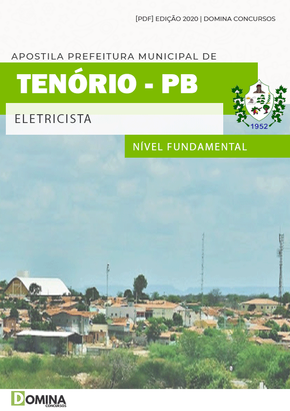 Apostila Concurso Público Pref Tenório PB 2020 Eletricista