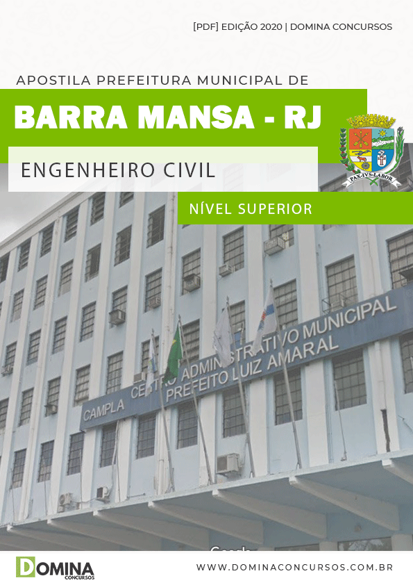 Apostila Concurso Barra Mansa RJ 2020 Engenheiro Civil