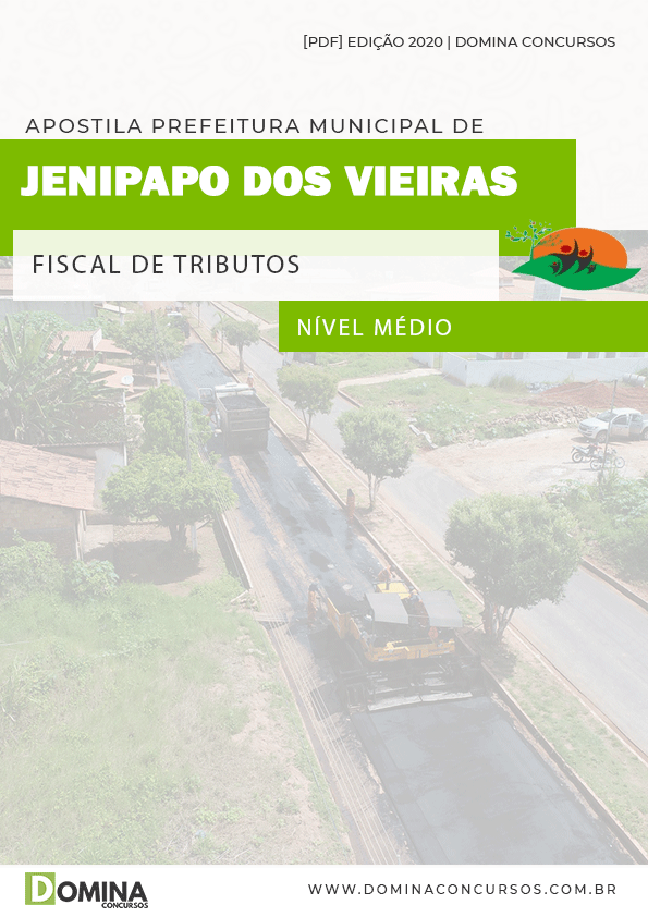 Apostila Pref Jenipapo Vieiras MA 2020 Fiscal de Tributos