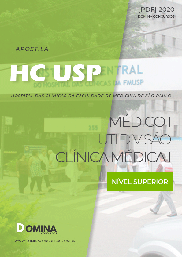 Apostila HC USP 2020 Médico I UTI Divisão Clínica Médica I
