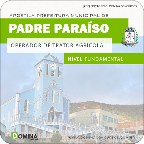 Apostila Operador de Trator Agrícola Coronel Murta MG 2026