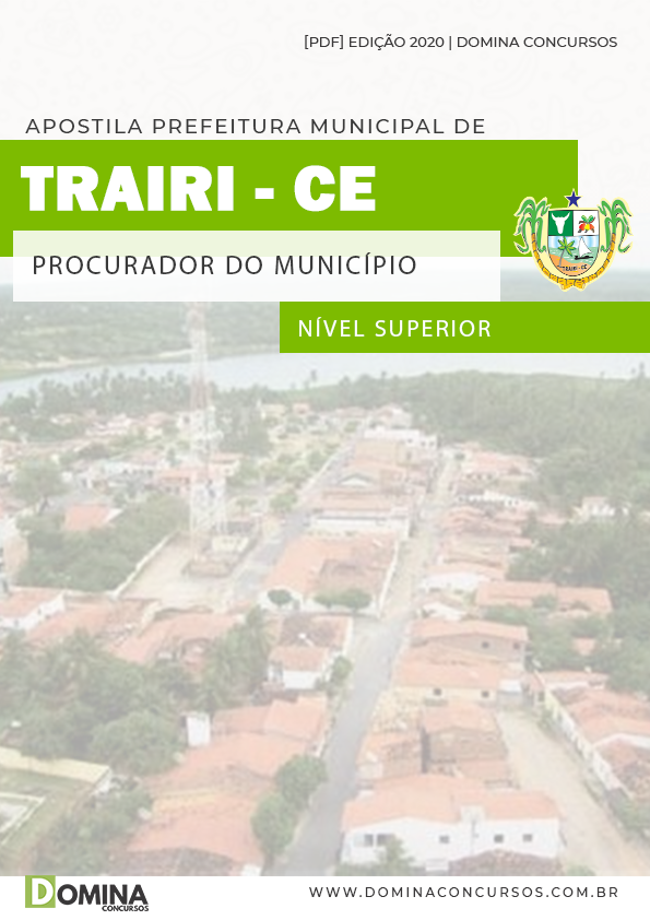 Apostila Pref Trairi CE 2020 Procurador do Município