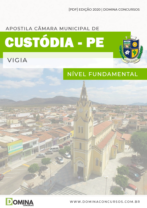 Apostila Concurso Câmara Custódia PE 2020 Vigia