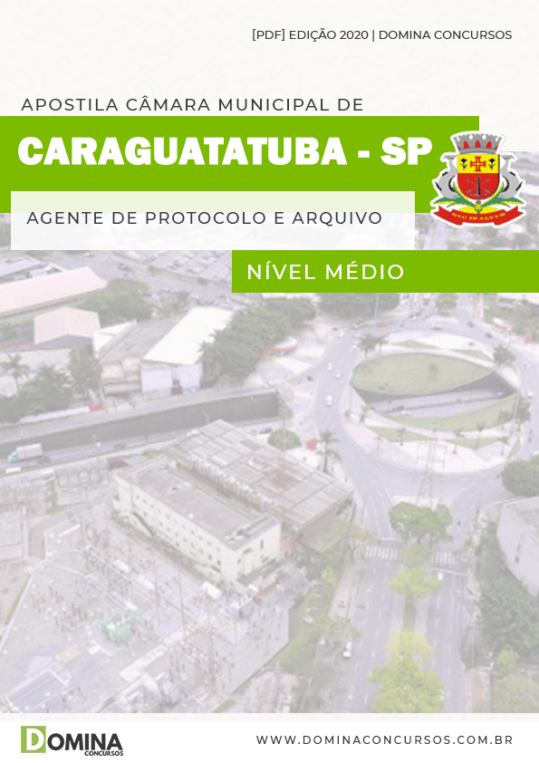 Apostila Câmara Caraguatatuba SP 2020 Agt Protocolo Arquivo