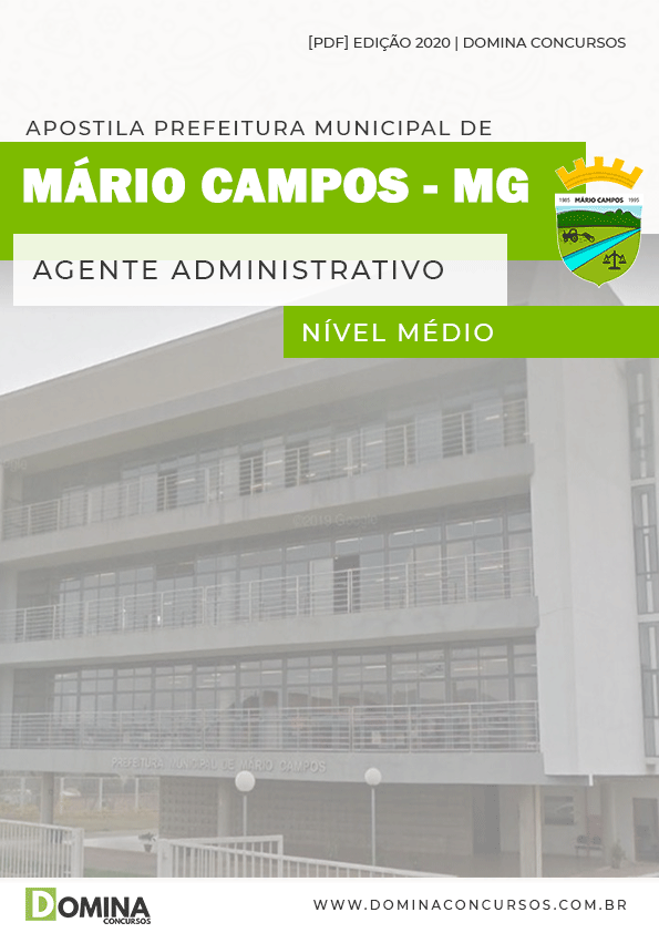 Apostila Pref Mário Campos MG 2020 Agt Transporte Trânsito
