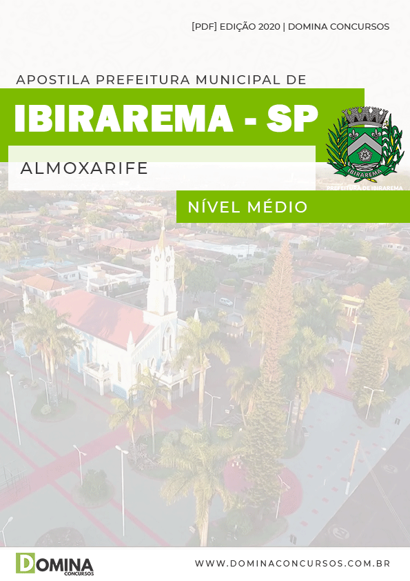 Apostila Concurso Pref Ibirarema SP 2020 Almoxarife