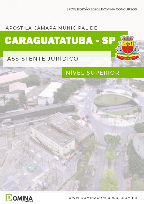 Apostila Câmara Caraguatatuba SP 2020 Assistente Jurídico