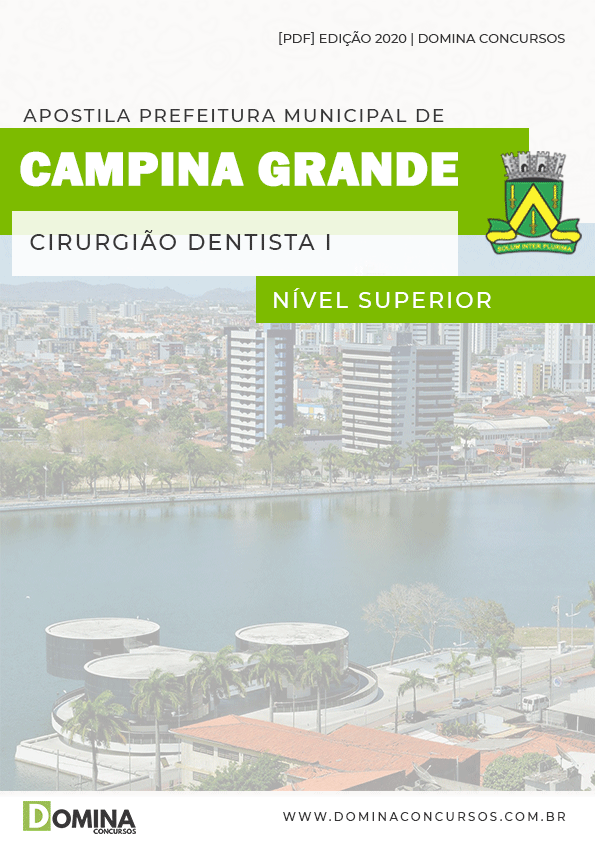 Apostila Pref Campina Grande PB 2020 Cirurgião Dentista I