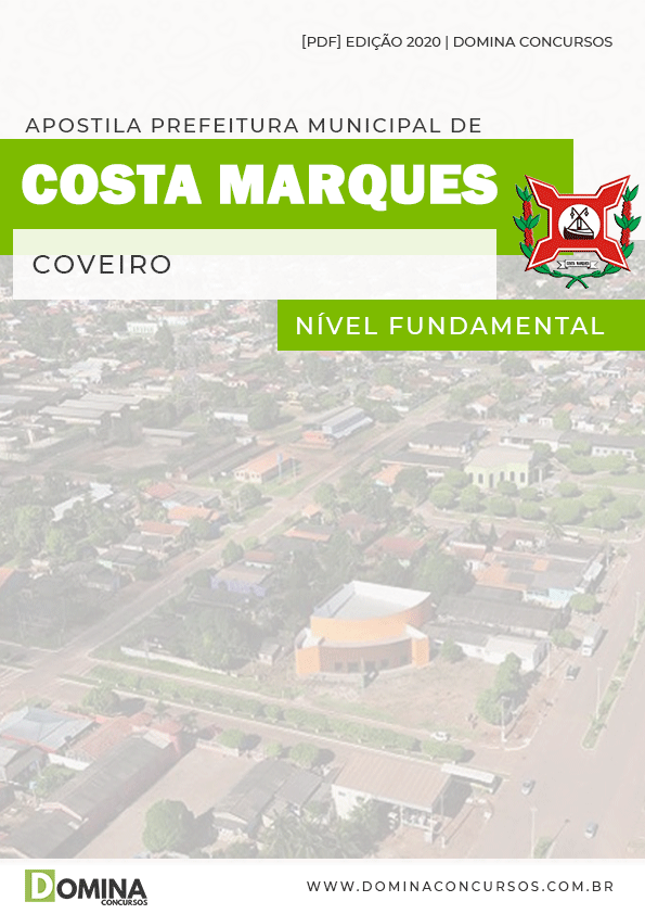 Apostila Concurso Pref Costa Marques 2020 Coveiro
