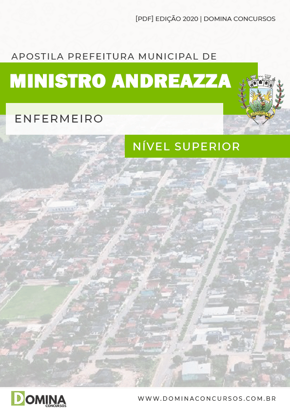 Apostila Concurso Ministro Andreazza RO 2020 Enfermeiro