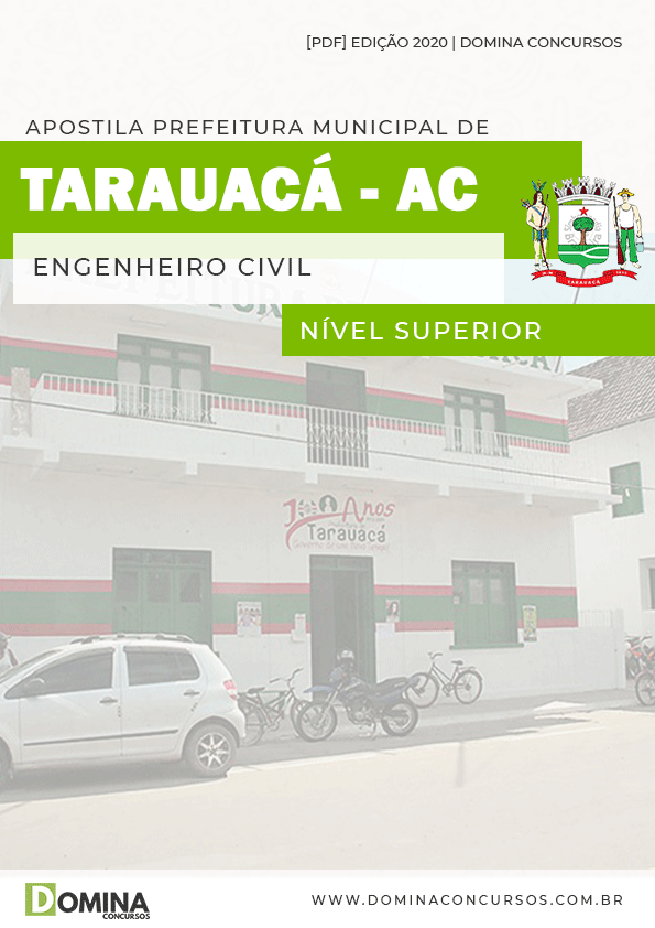 Apostila Concurso Pref Tarauacá AC 2020 Engenheiro Civil