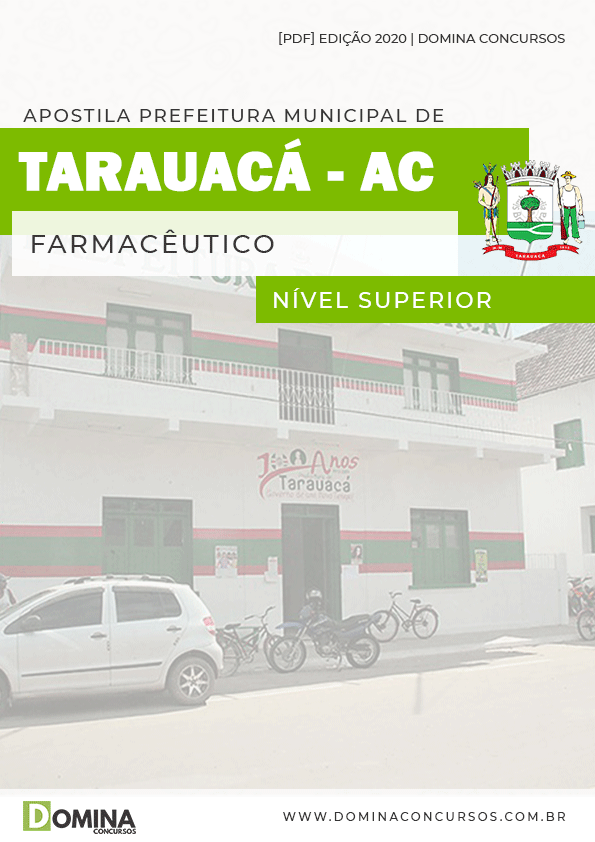 Apostila Concurso Pref Tarauacá AC 2020 Farmacêutico
