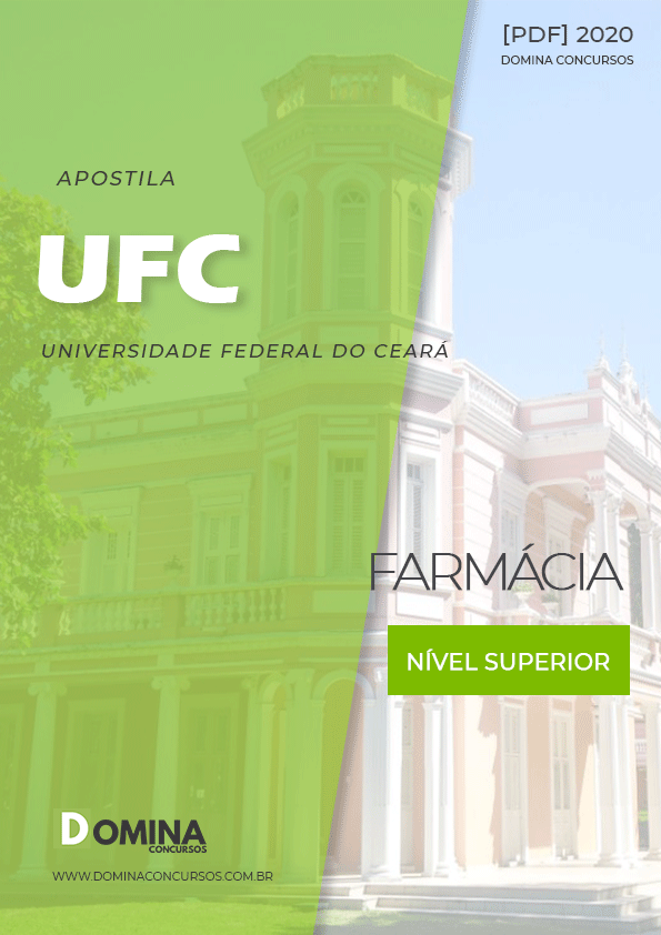 Apostila Processo Seletivo UFC 2020 Farmácia