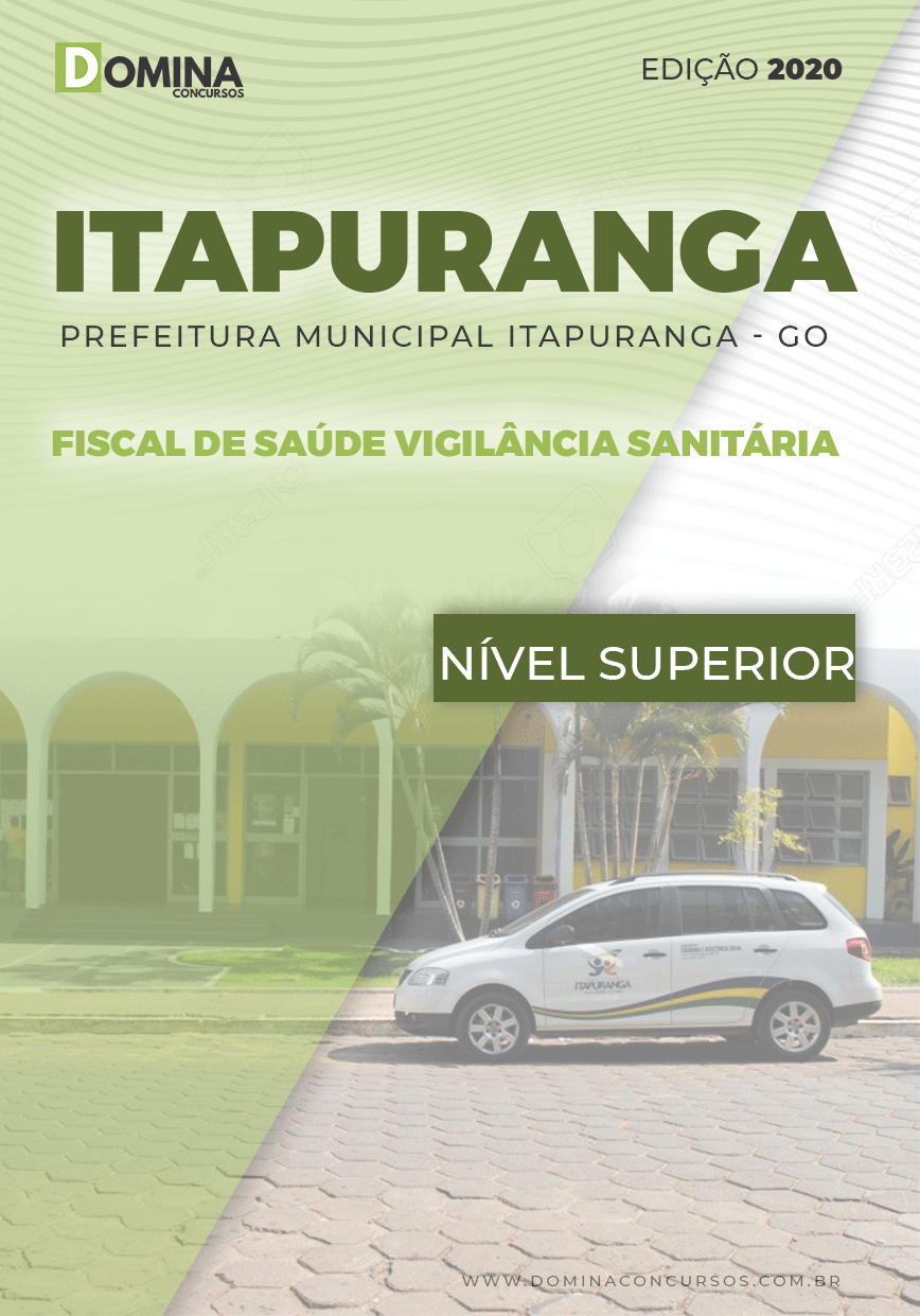 Apostila Pref Itapuranga GO 2020 Fiscal Vigilância Sanitária