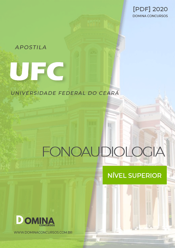 Apostila Processo Seletivo UFC 2020 Fonoaudiologia